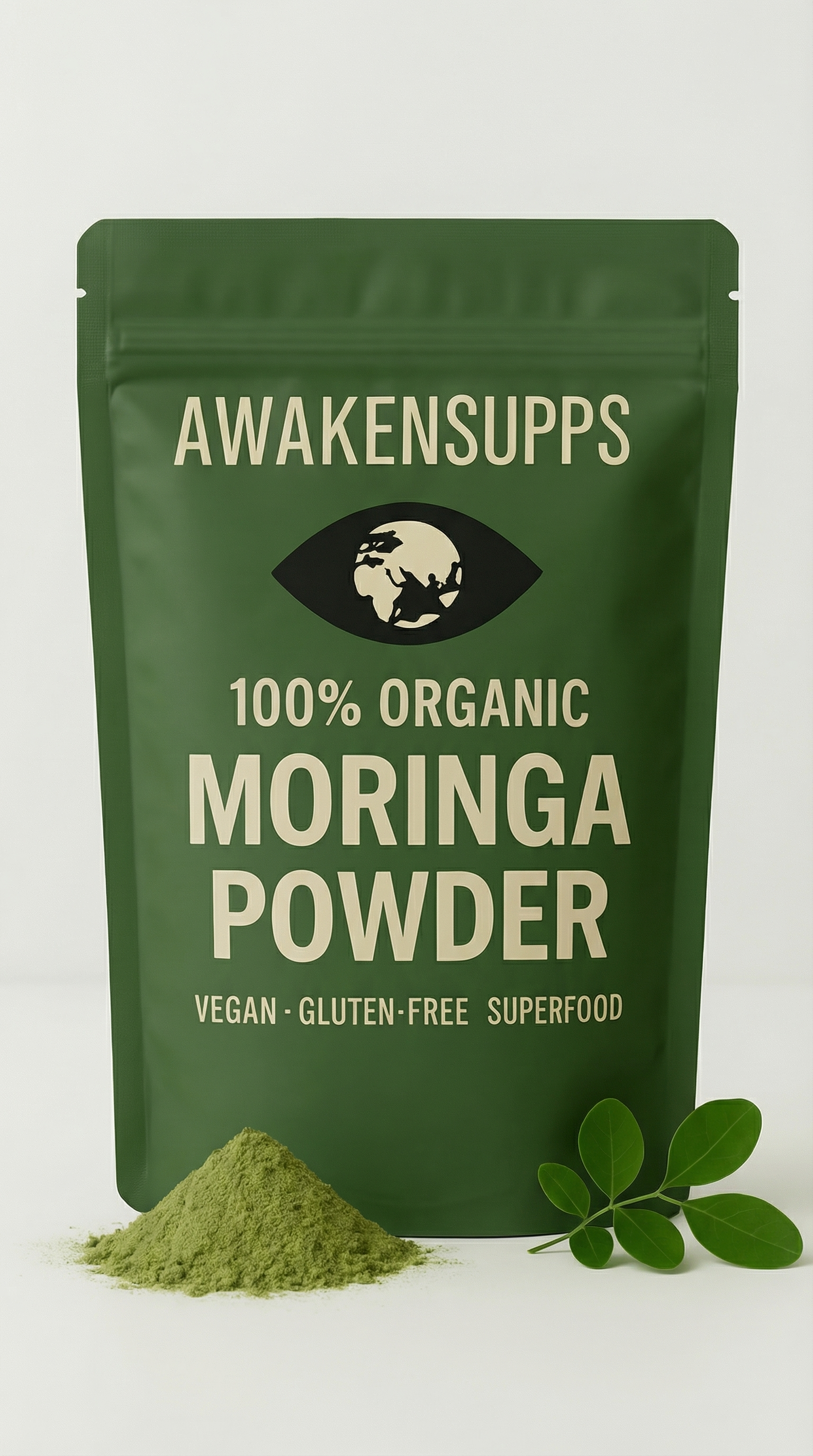100% Organic Moringa Powder