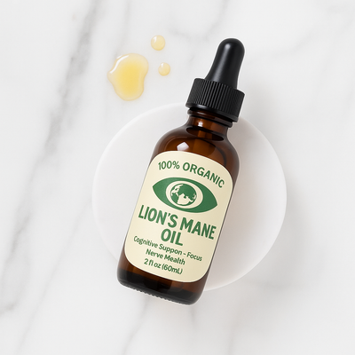 100% Organic Lions Mane Oil