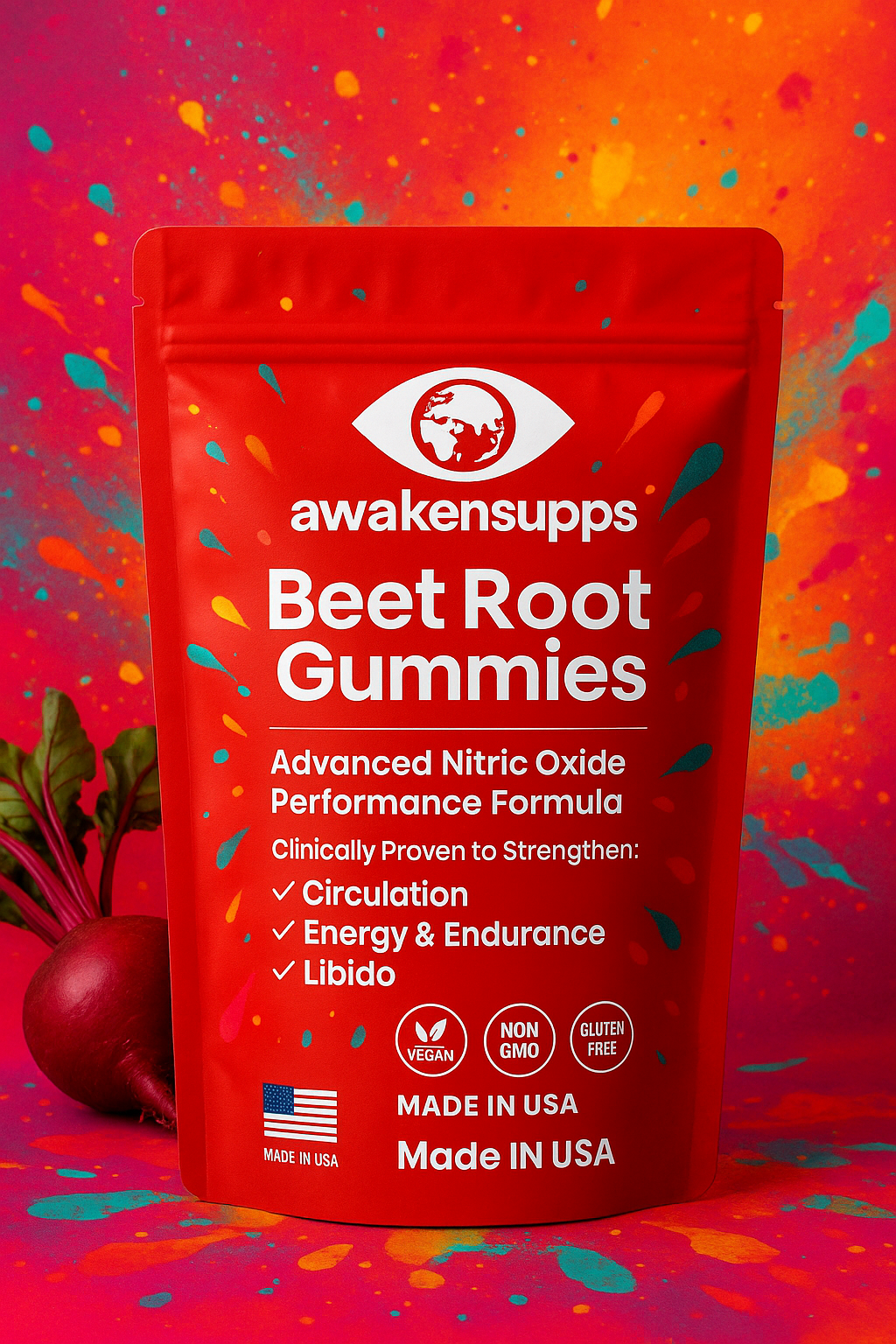 100% Pure Beet Root Gummies