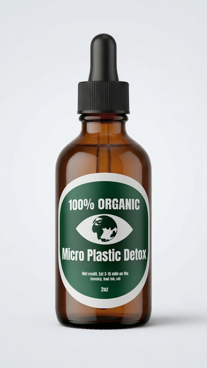 100% Organic Microplastic Detox (Removes 99.9% of microplastics)