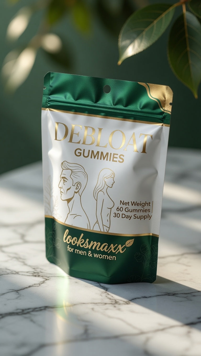 100% Organic Debloat Gummies (LOOKSMAXXING)
