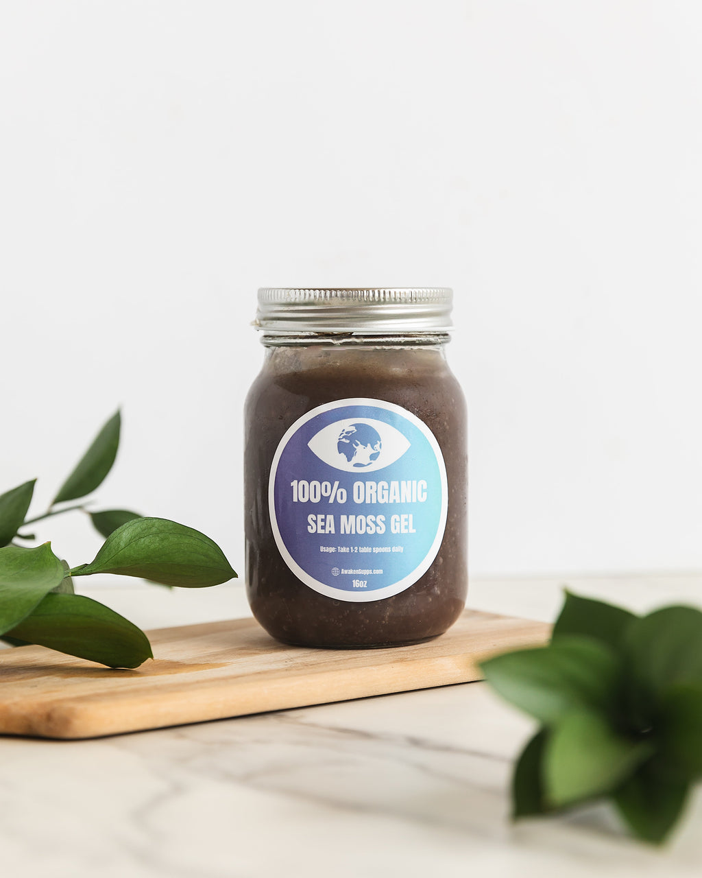 Organic Wildcrafted Honduran Sea Moss Gel (Dr. Sebi Approved)