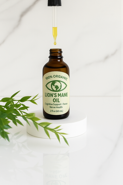 100% Organic Lions Mane Oil