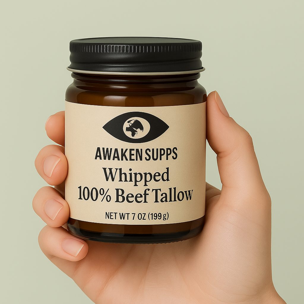 100% Organic Beef Tallow (Acne + Skin Healer)