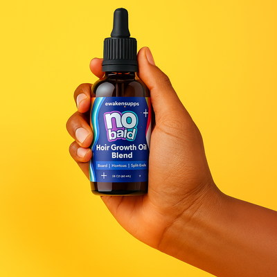 NoBald 3-in-1 Hair Growth
Oil (Batana, Castor &
Rosemary)