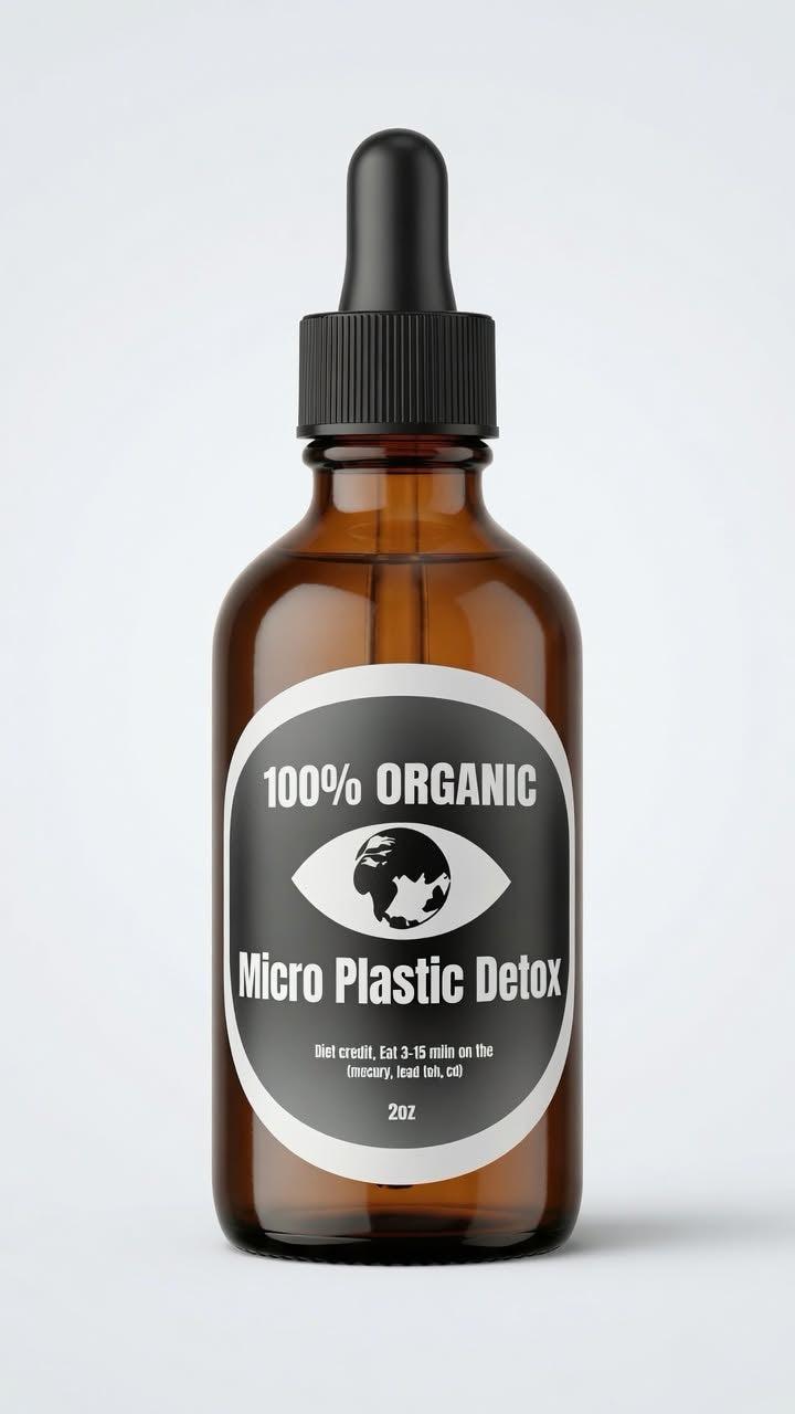 100% Organic Microplastic Detox (Removes 99.9% of microplastics)