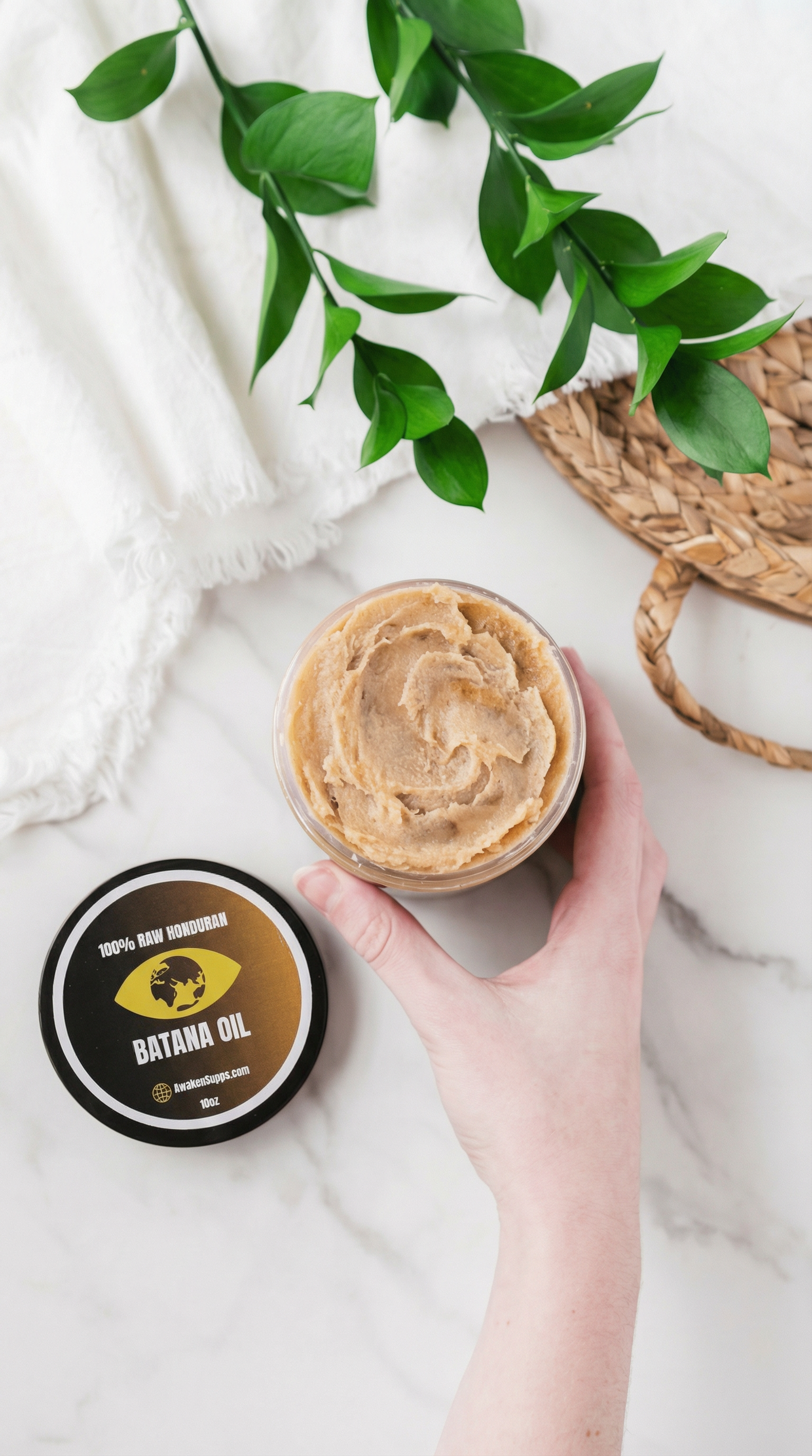 100% Real Honduran Batana Oil (Dr. Sebi Approved)