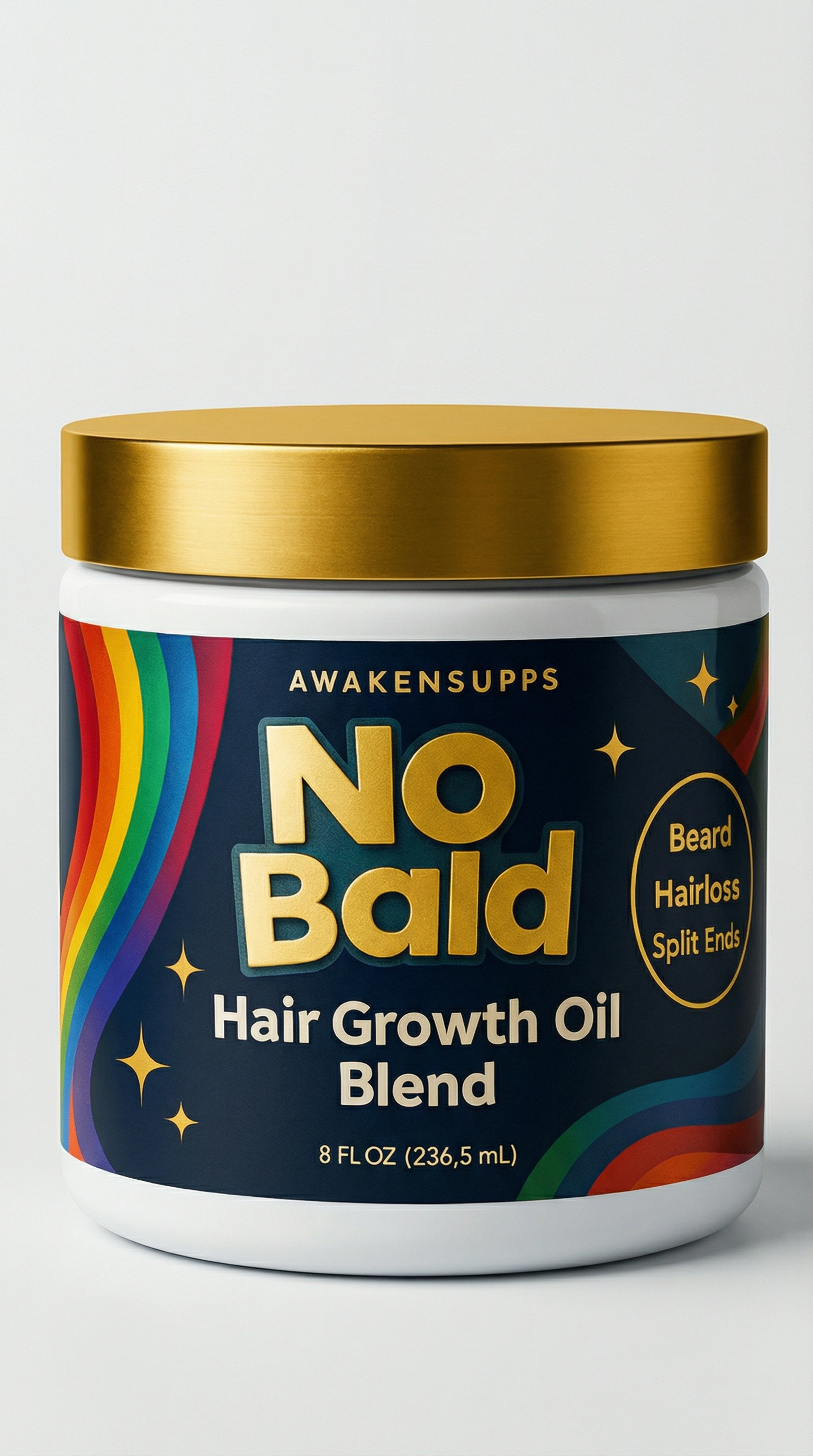NoBald 3-in-1 Hair Growth Oil (Batana, Castor & Rosemary)