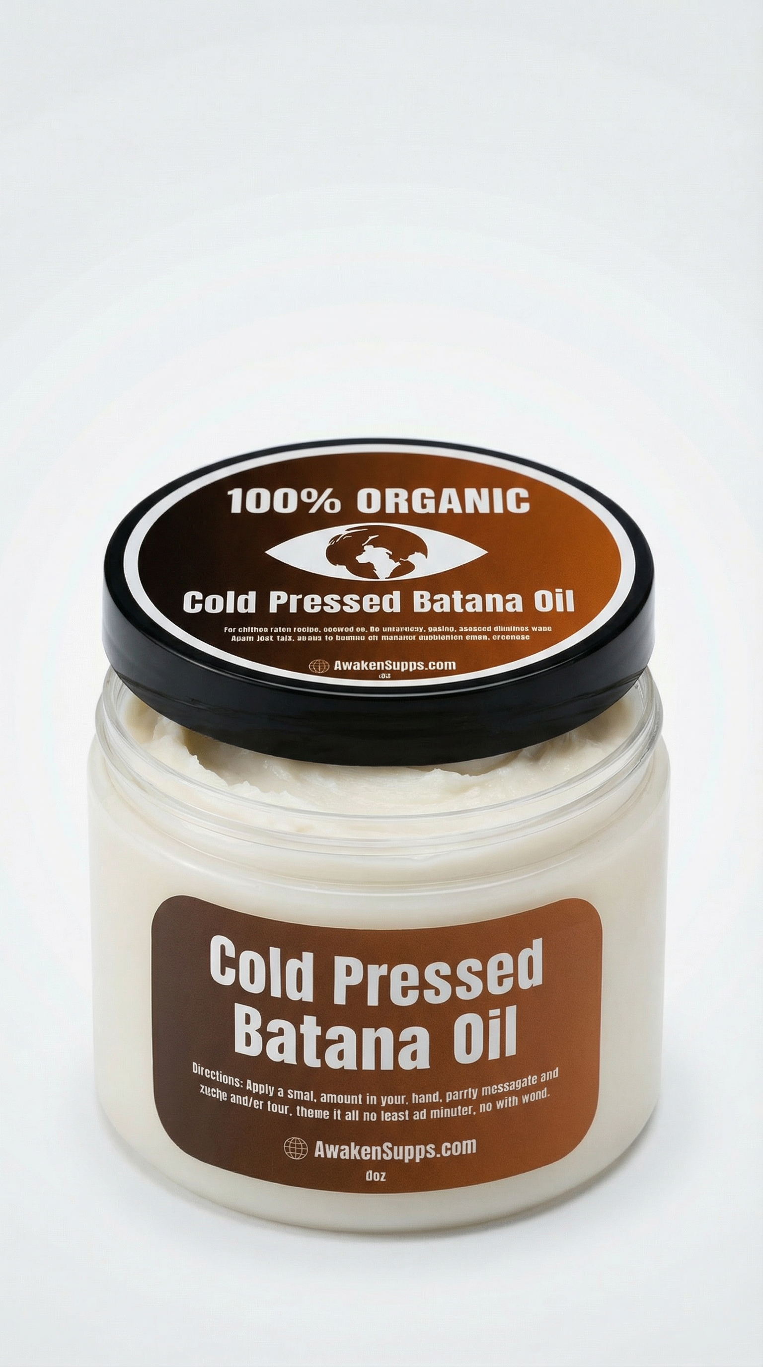 100% Organic COLD Pressed Batana Oil (Dr. Sebi Approved)