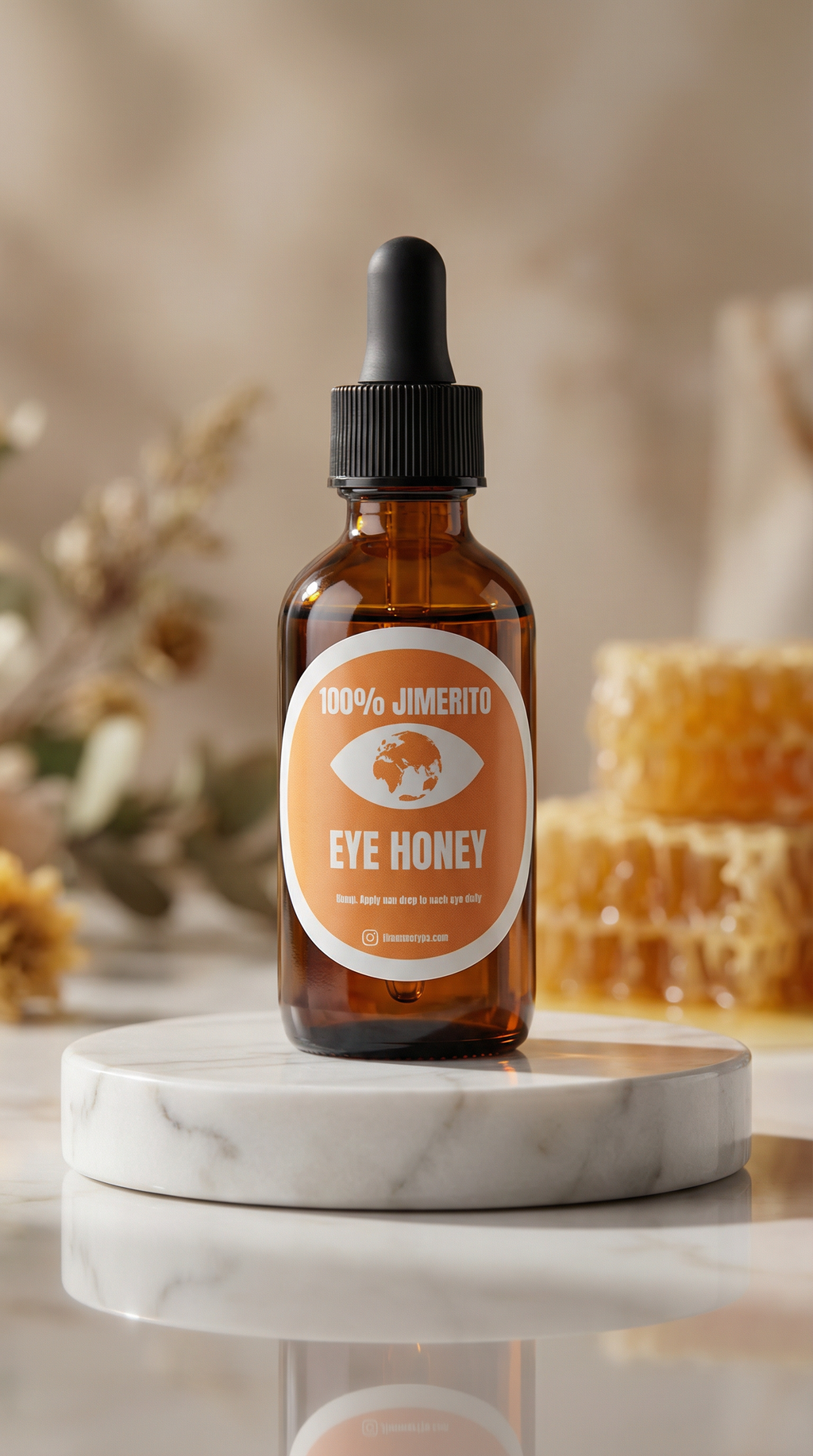 100% Real Jimerito Eye Honey (Dr. Sebi Approved)