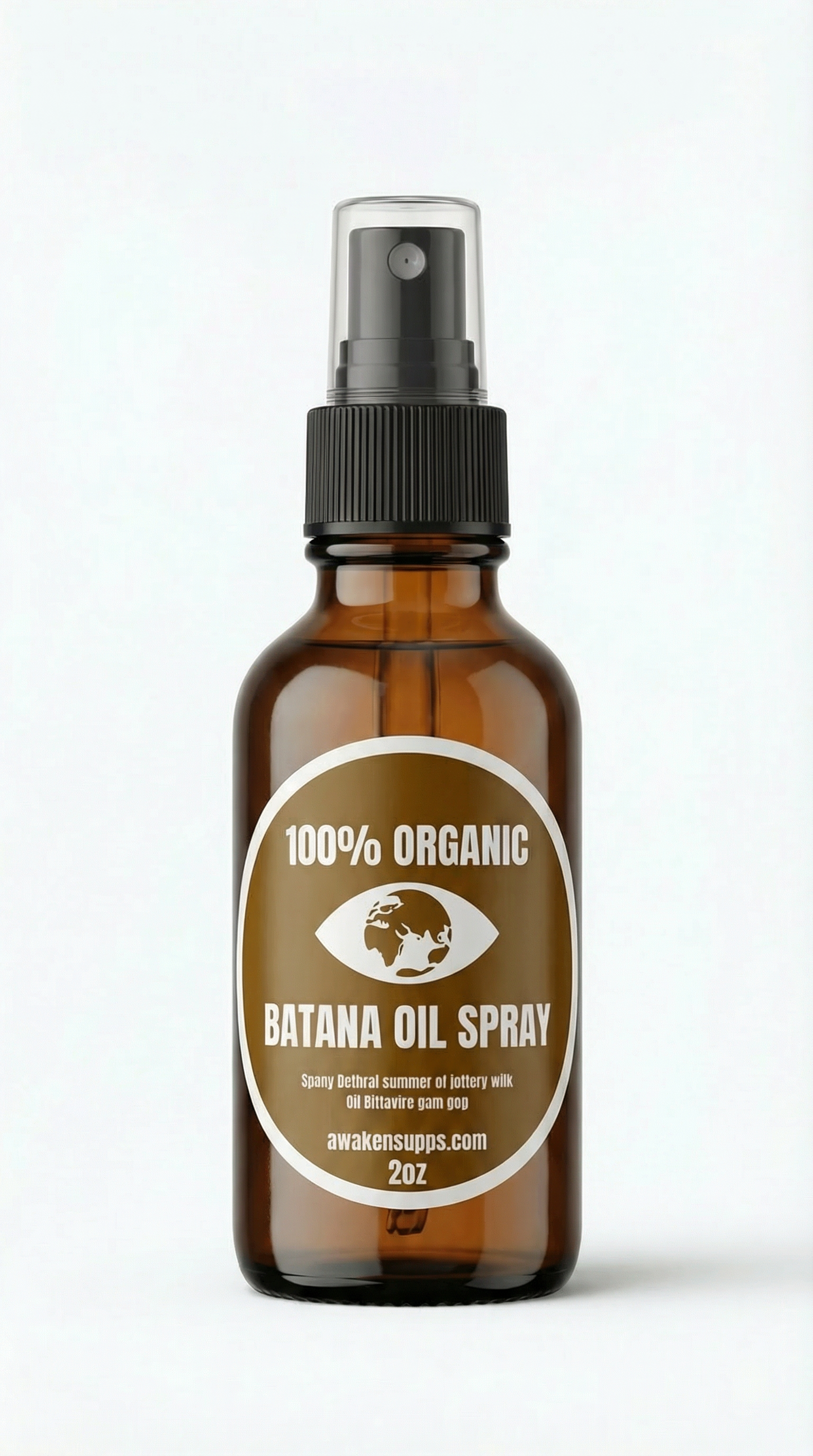 100% Organic Batana Oil Hair Spray (Dr. Sebi Approved)